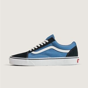 Vans Classic Blue and Black Skate Shoes
